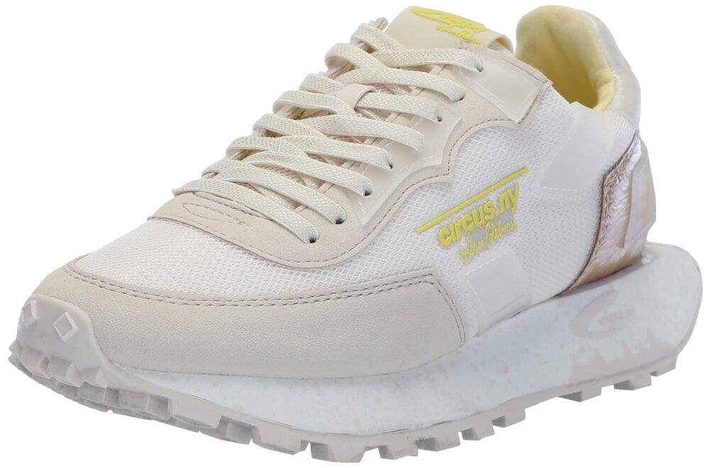 CIRCUS NY BY SAM EDELMAN WOMEN'S DEVYN SNEAKER, CREAM/MULTI, 9.5